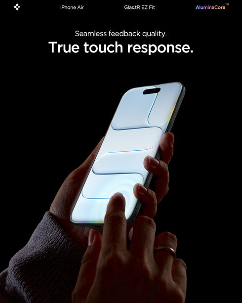 Spigen iPhone Air Screen Protector – GLAS.tR EZ Fit (2 Pack)