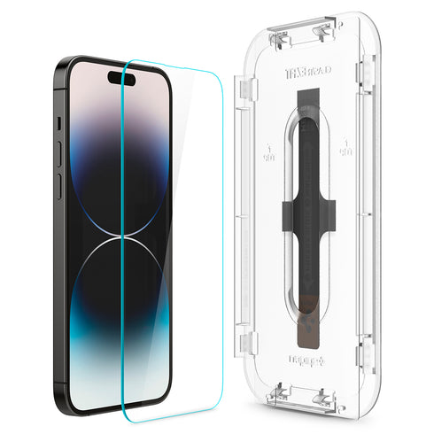 Spigen iPhone 14 Pro Max / 14 Pro Screen Protector – GLAS.tR EZ Fit | Sensor Protected