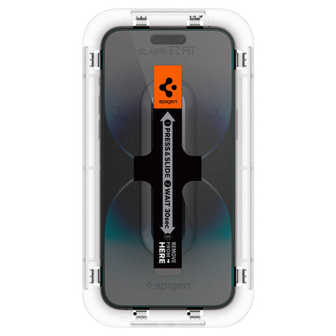 Spigen iPhone 14 Pro Max / 14 Pro Screen Protector – GLAS.tR EZ Fit | Sensor Protected