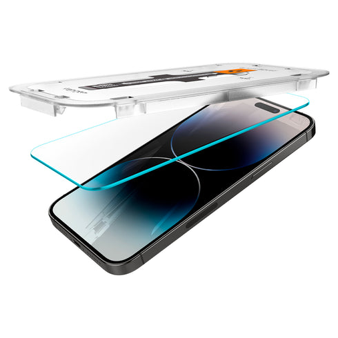 Spigen iPhone 14 Pro Max / 14 Pro Screen Protector – GLAS.tR EZ Fit | Sensor Protected