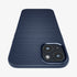 ACS04813 - iPhone 14 Pro Max Case Liquid Air in matte black showing the back