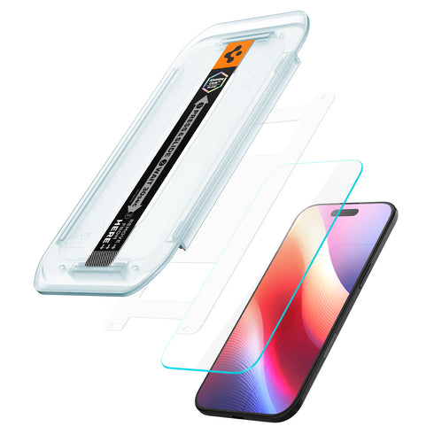 Spigen iPhone Air Screen Protector – GLAS.tR EZ Fit (2 Pack)