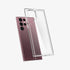 ACS03918 - Galaxy S22 Ultra 5G Case Ultra Hybrid in crystal clear showing the back