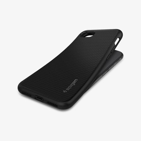 042CS20511 - iPhone SE Liquid Air case in black showing the back