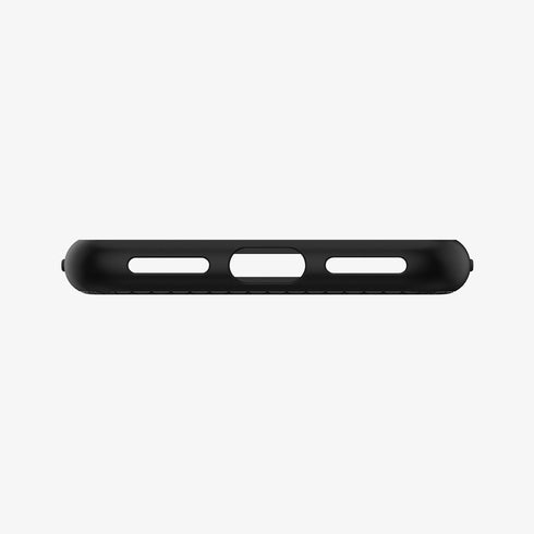 042CS20511 - iPhone SE Liquid Air case in black showing the back