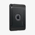 ACS03764 - iPad Mini 6 Case Rugged Armor in matte black showing the back