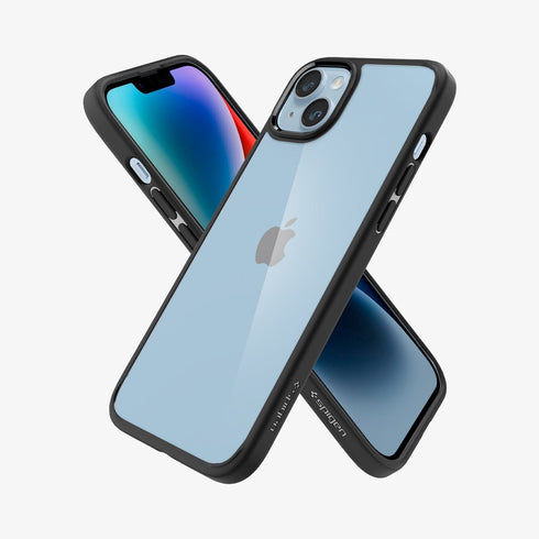 ACS04816 - iPhone 14 Pro Max Case Ultra Hybrid in crystal clear showing the back