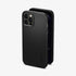 ACS01612 - iPhone 12 Pro Max Case Thin Fit in black showing the back