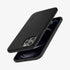 ACS01612 - iPhone 12 Pro Max Case Thin Fit in black showing the back