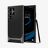 ACS07304 - Galaxy S24 Ultra Case Neo Hybrid in Black showing the back