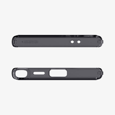 ACS07294 - Galaxy S24 Ultra Case Ultra Hybrid Zero One in Zero One White showing the back