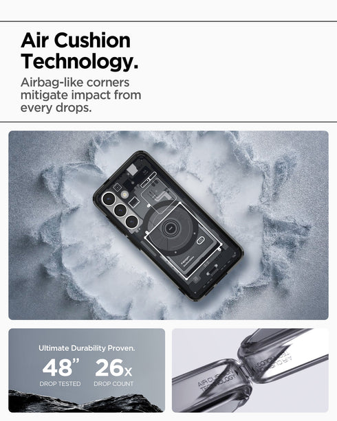 Spigen Galaxy S25 Plus Case - Ultra Hybrid MagFit Zero One