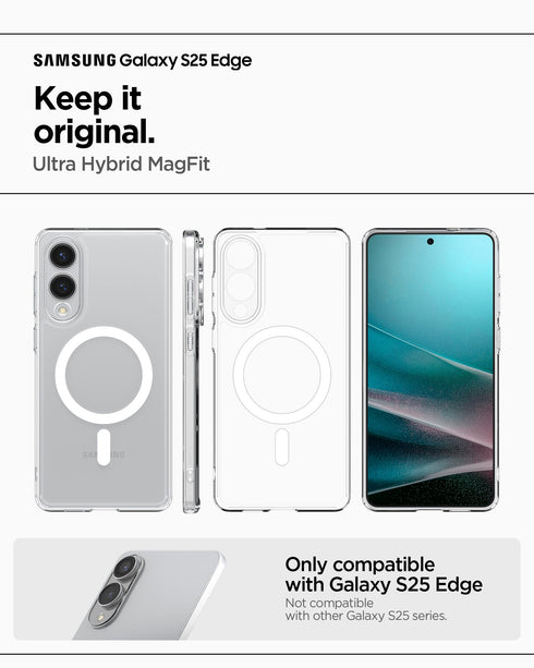 Spigen Galaxy S25 Edge Case - Ultra Hybrid (MagFit)