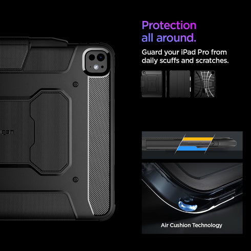Spigen iPad Pro 13” (2025 / 2024) Case – Rugged Armor Pro