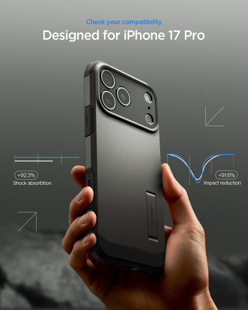 Spigen iPhone 17 Pro Case - Tough Armor T (MagFit)