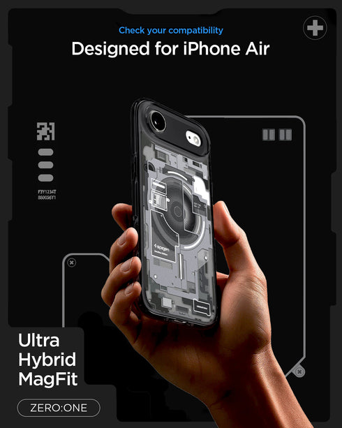 Spigen iPhone Air Case – Ultra Hybrid Zero One (MagFit)