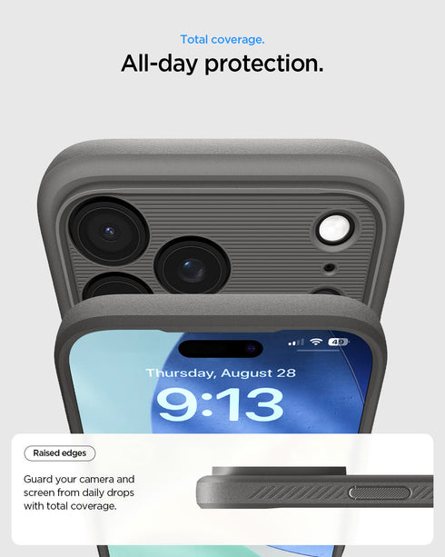 Spigen iPhone 17 Pro Max Case – Rugged Armor (MagFit)