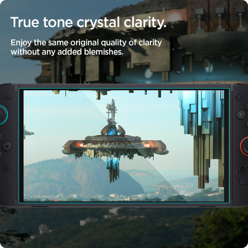 Spigen Nintendo Switch 2 Screen Protector – GLAS.tR EZ Fit (2 Pack)