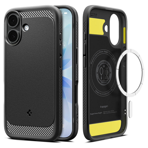 Spigen iPhone 17 Case - Rugged Armor (MagFit)
