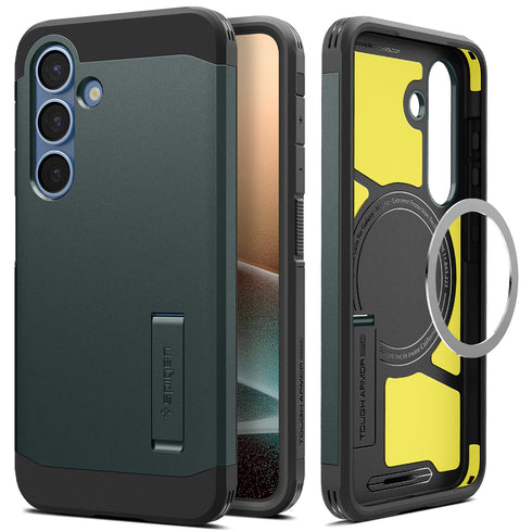 Spigen Galaxy S25 Case – Tough Armor AI (MagFit)