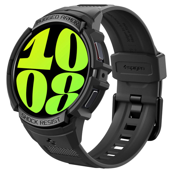 Spigen Galaxy Watch 6 (44mm) Case+Band - Rugged Armor Pro